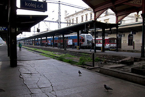 プラハ　マサリコヴォ駅