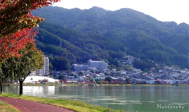 美しい　長野県　諏訪湖　１