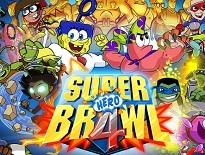 ニコロデオンの格闘ゲーム【Super Hero Brawl 4】