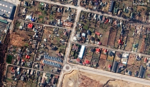 ブチャ 衛星画像 ロシア 中国