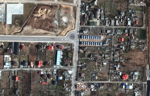 ブチャ 衛星画像 ロシア 中国