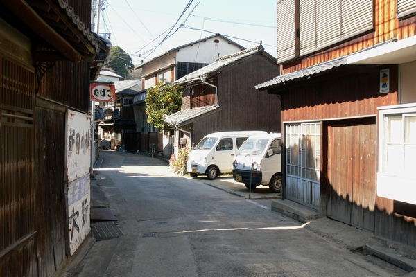 関前岡村の集落