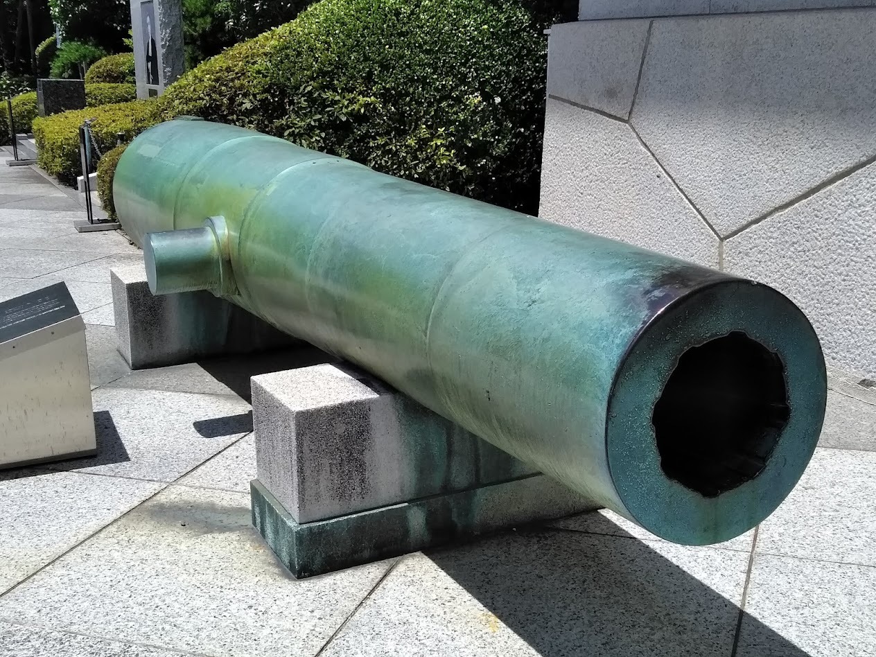 薩摩藩の青銅製大砲