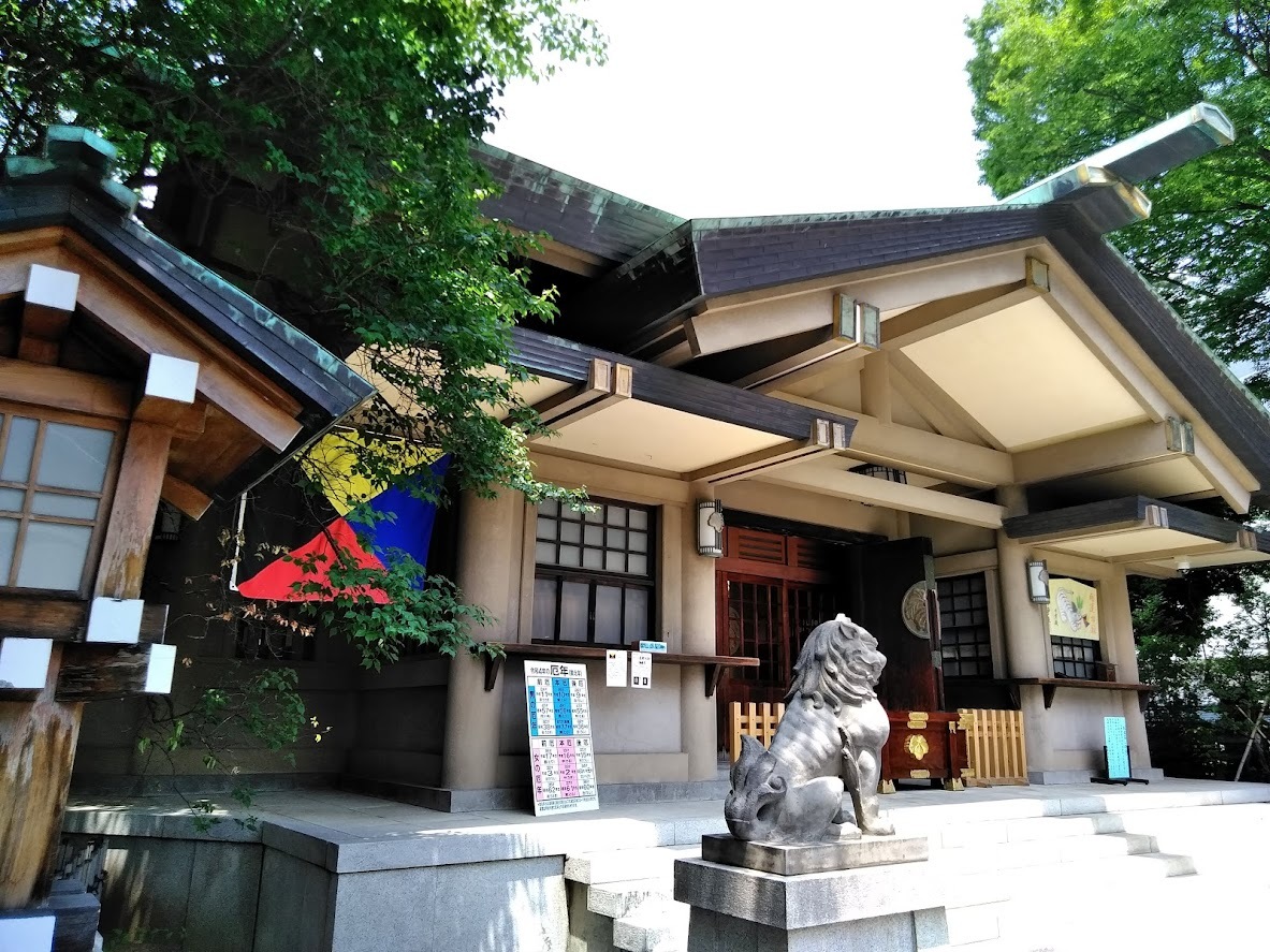 東郷神社拝殿９