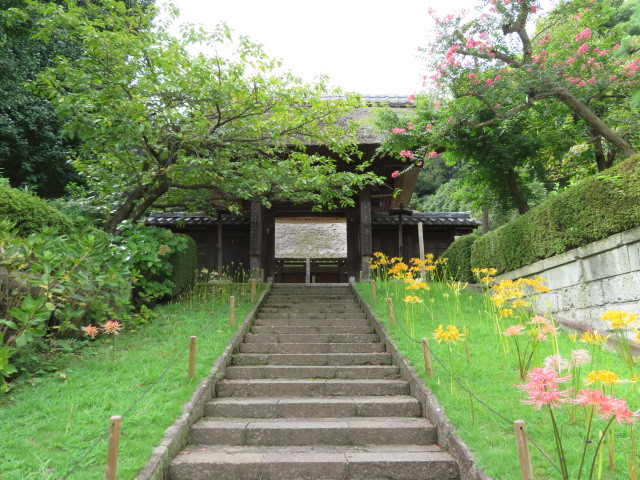 西方寺の参道６