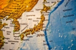 日本地図が表示されている