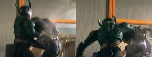 警察ヒーロー、仮面ライダーG3がギルスにマスクオフのままやられる。