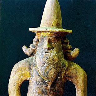 ケット人がモデルとなったと推定される千葉県の埴輪