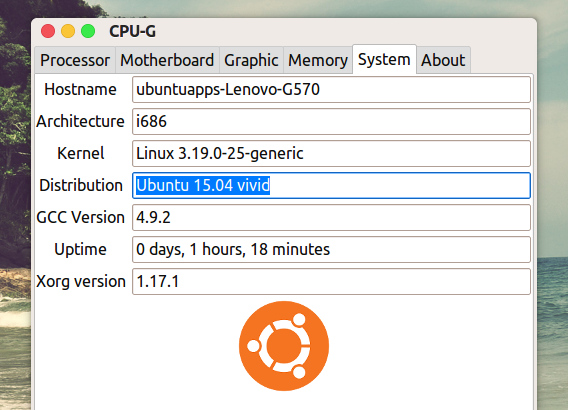 CPU-G 0.11 Ubuntu 15.04 インストール